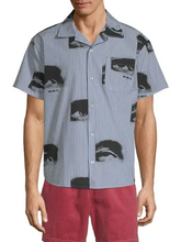 Load image into Gallery viewer, Obey Yellow Striped Shirt