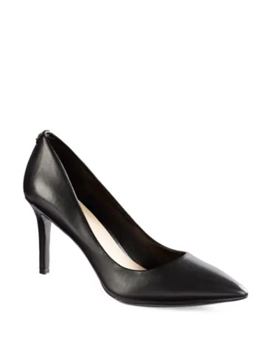 Karl Lagerfeld - Paris Royale Point Toe Leather Pumps